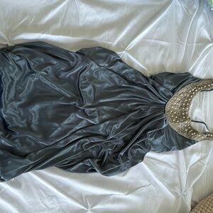 SILVER-BLUEISH DRESS